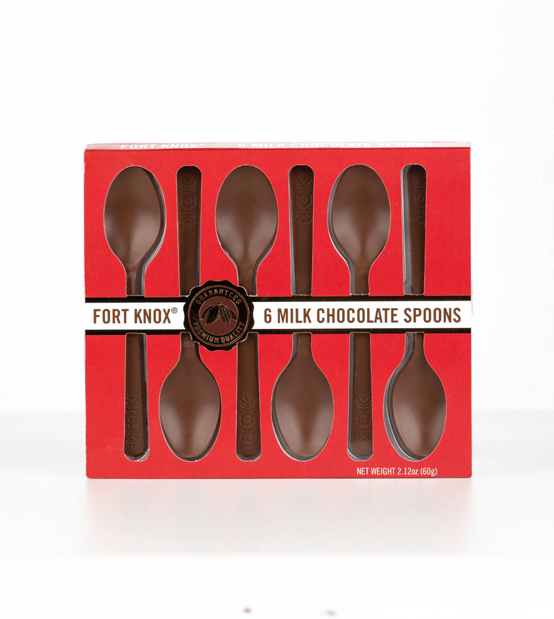 Fort Knox®️ Milk Chocolate Spoons