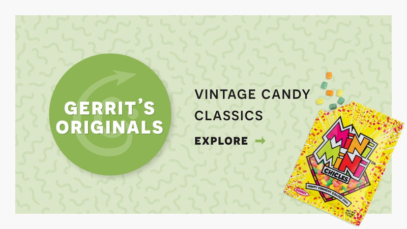 Gerrits originals. Vintage candy classics. Click here to explore.