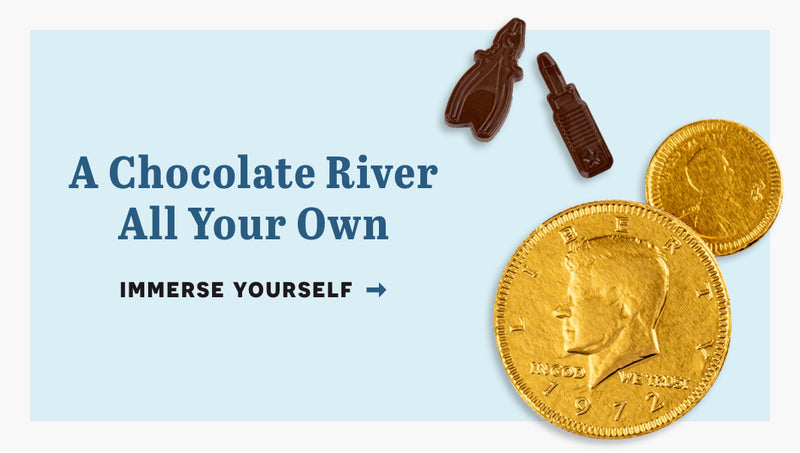 A chocolate river all of your own. click here to immerse yourself
