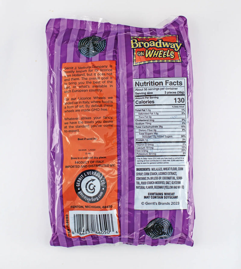 Gerrit’s Broadway on Wheels Licorice