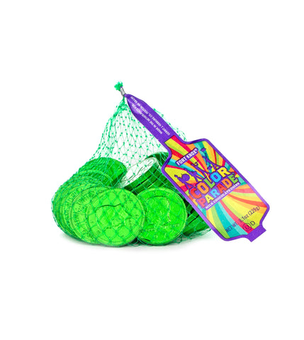 Fort Knox® Color Parade Milk Chocolate Coins: Green