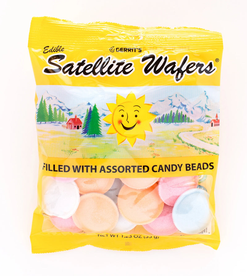 Satellite Wafers – 240 Piece Nostalgic Candy Box – Gerrit Verband – FREE SHIPPING