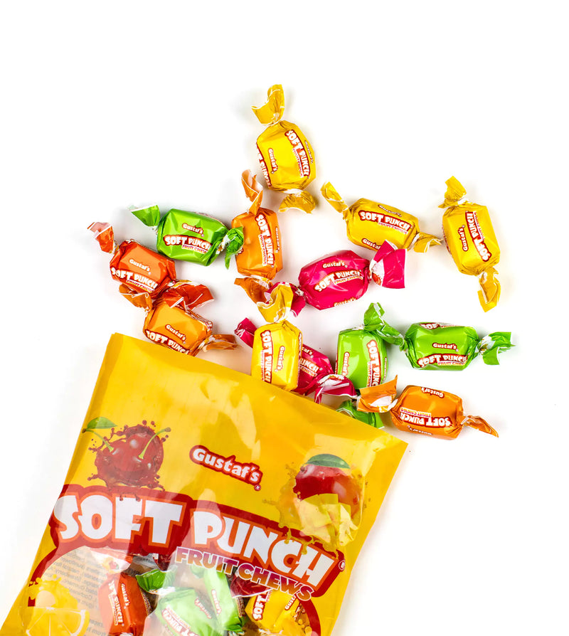 Gustaf's Soft Punch Chews Peg Bag