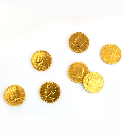 Fort Knox® Color Parade Milk Chocolate Coins: Gold