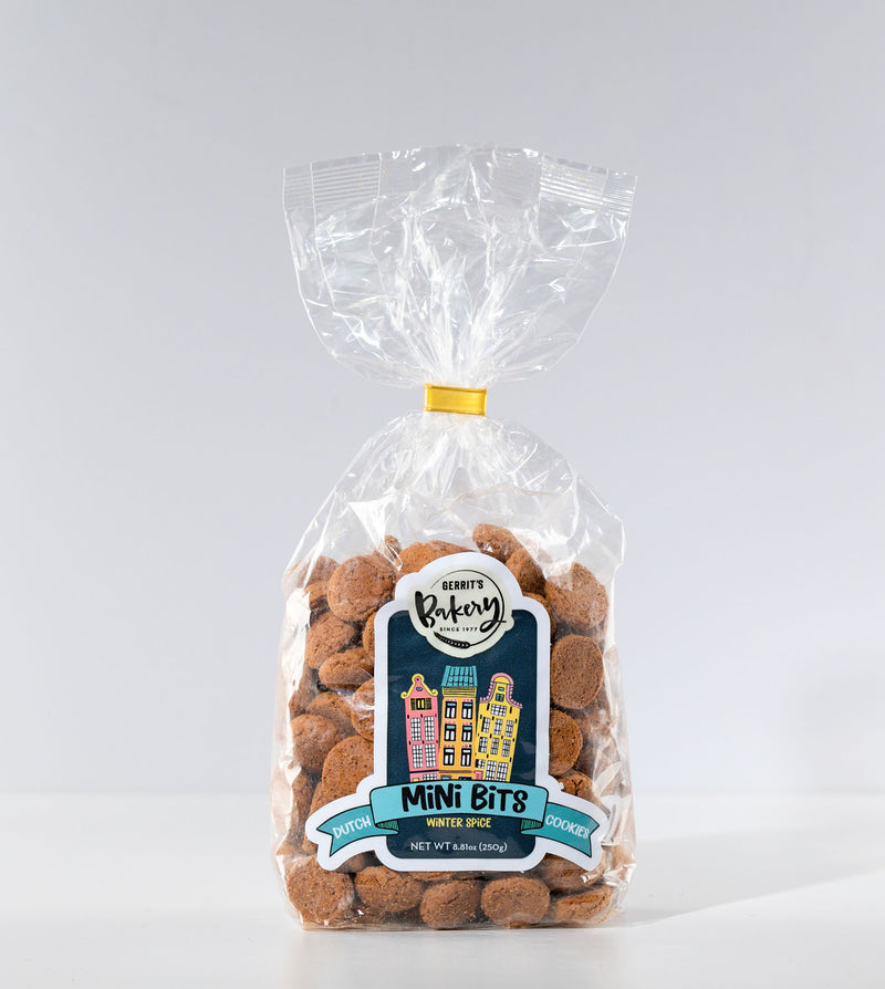 Gerrit's Bakery Dutch Mini Bits - Winter Spice Cookies