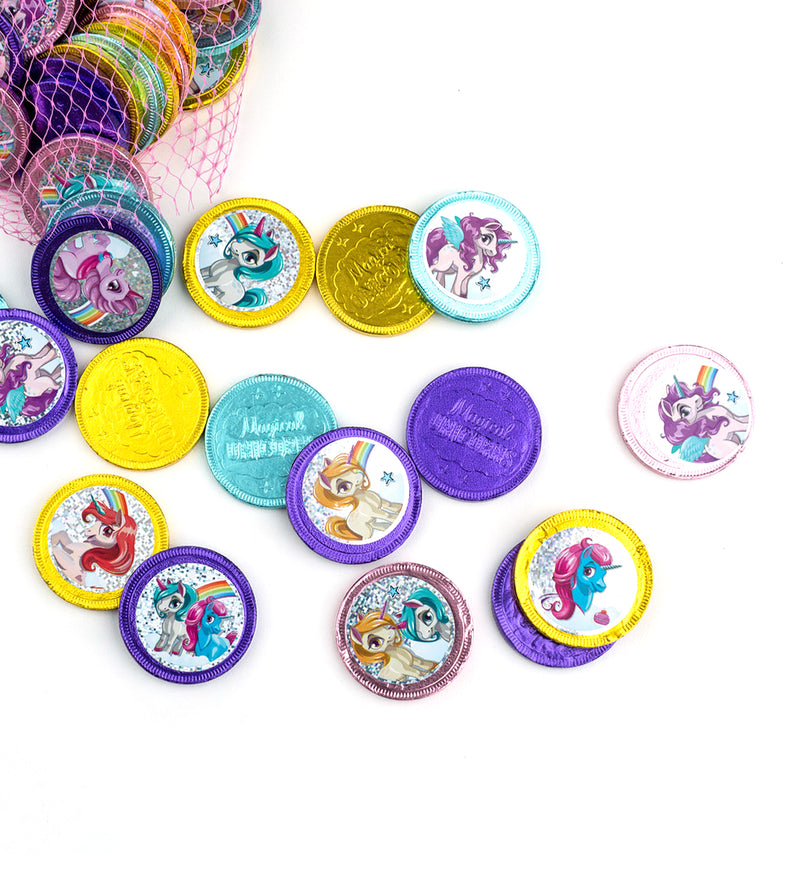 Fort Knox® Unicorns + Stickers Mesh Bag