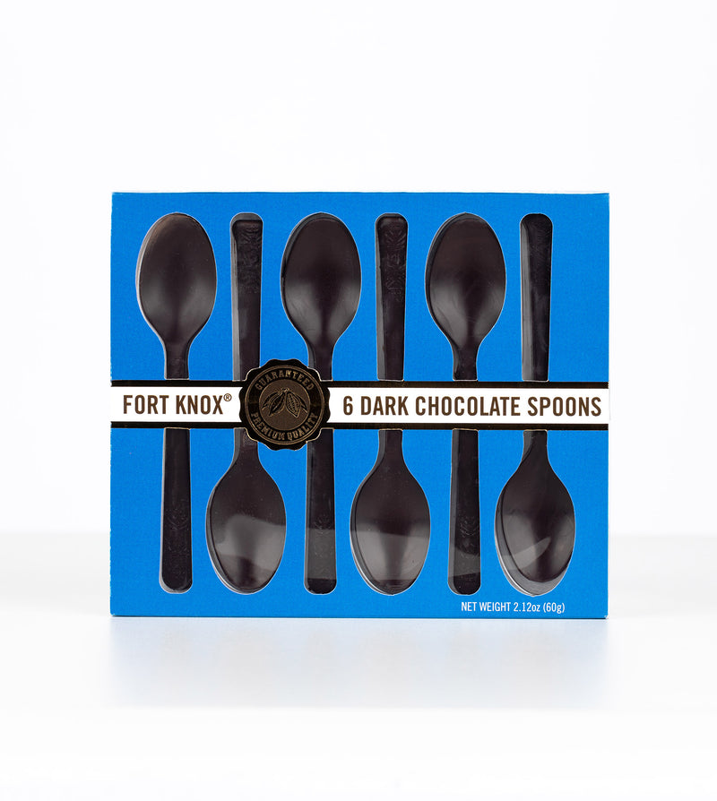 Fort Knox®️ Dark Chocolate Spoons