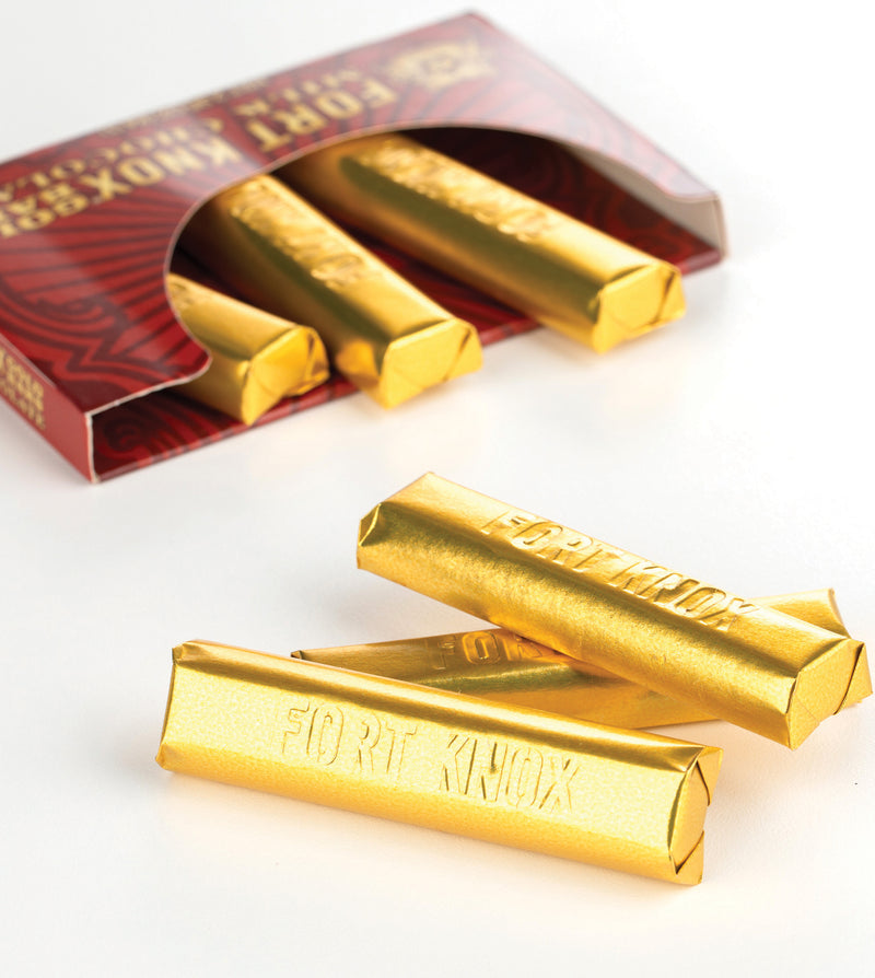 Fort Knox Ingots Foiled Gold Bar 1 Oz