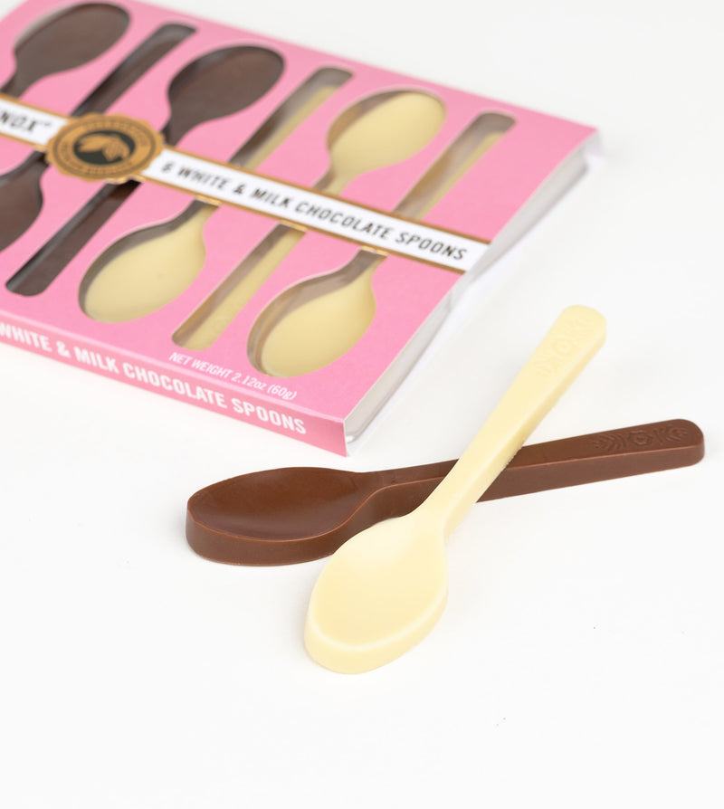 Fort Knox®️ Milk & White Chocolate Spoons