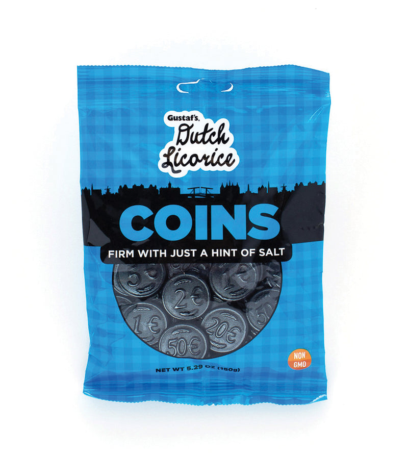 Gustaf’s Dutch Licorice Coins