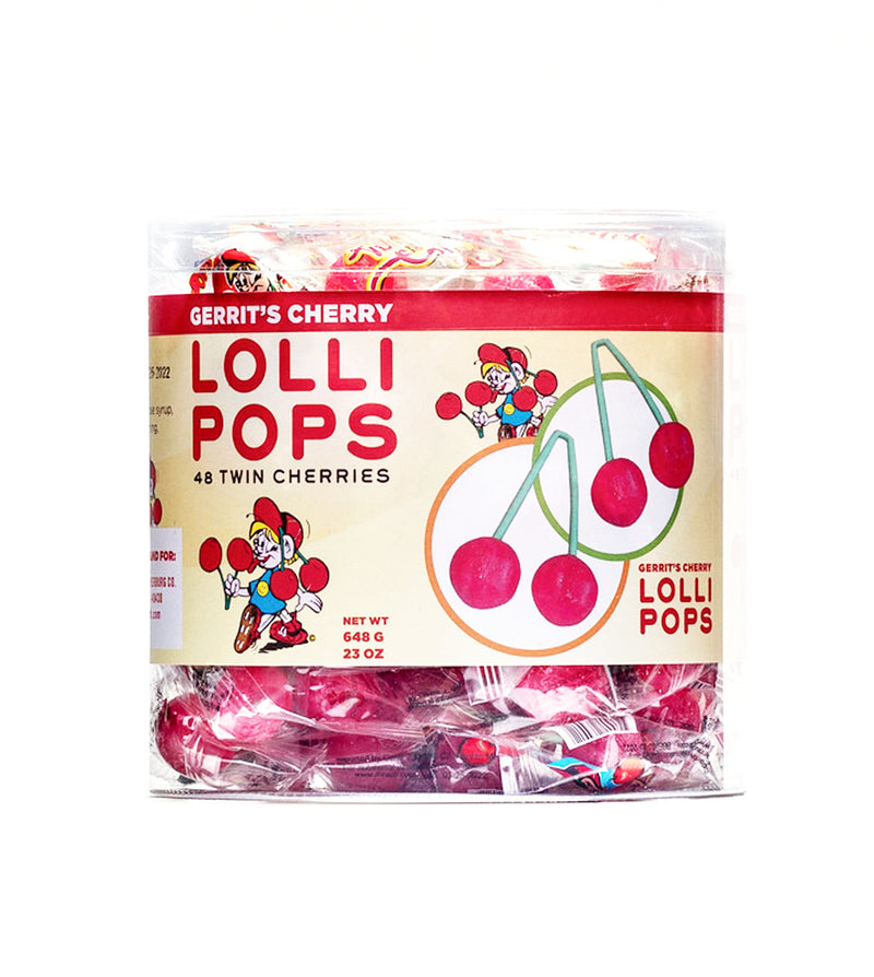 Gerrit’s Twin Cherry Lollipops